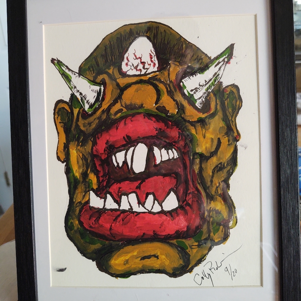 Horn eye